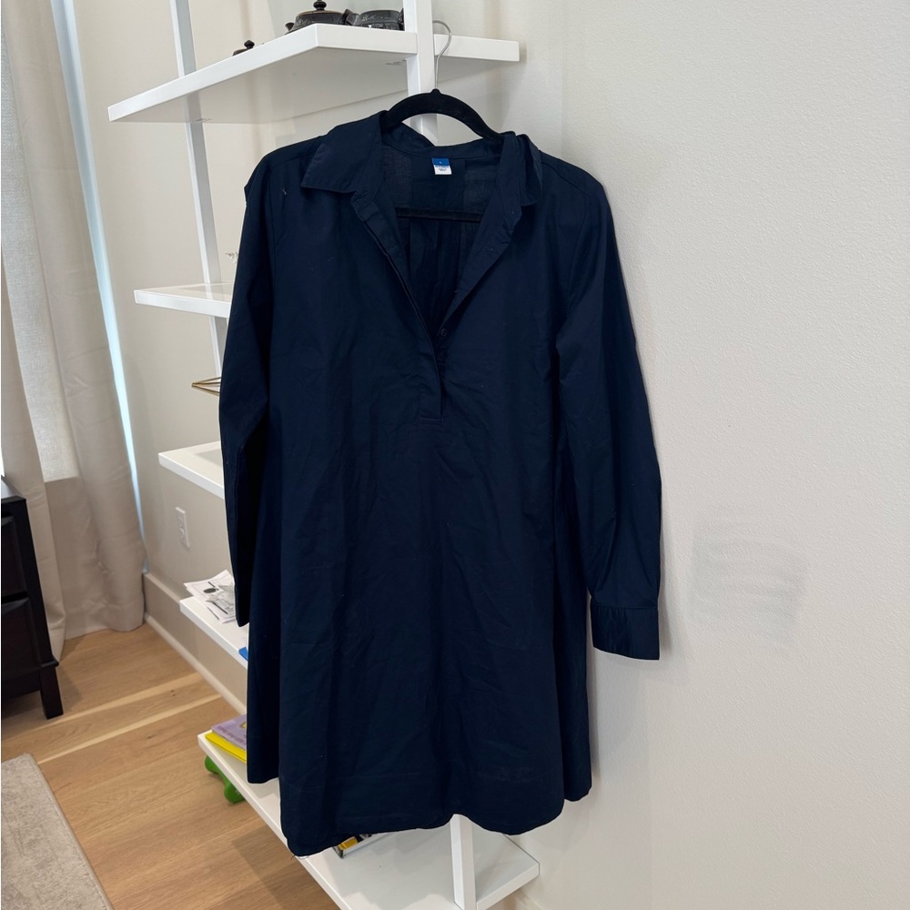 Old Navy Dark Blue V-Neck Blouse